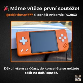 Gratuluji @rebirthman777. 🔍 Jak losování probíhalo? Mrkněte na screenshot v komentáři.